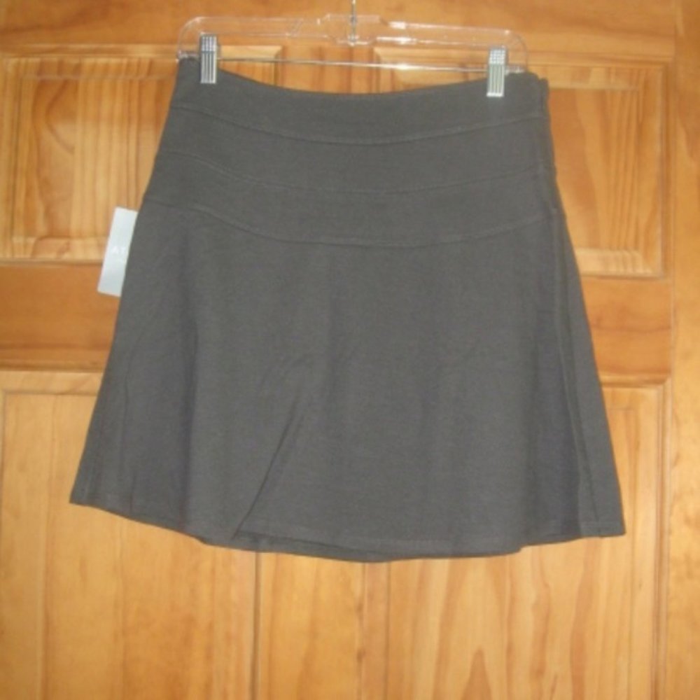 Athleta Ponte Twill Skyose Skirt with Side Zipper